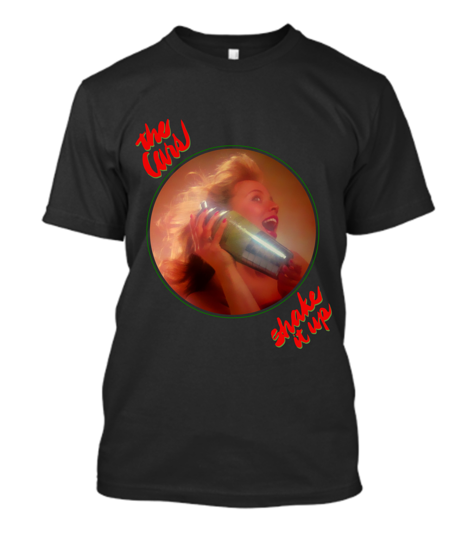 The Cars Shake It Up Retro Album T-Shirt
