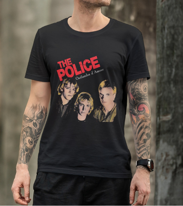 The Police Outlandos D'Amour Vintage Band T-Shirt
