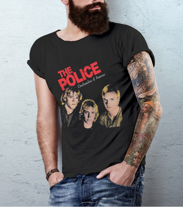 The Police Outlandos D'Amour Vintage Band T-Shirt