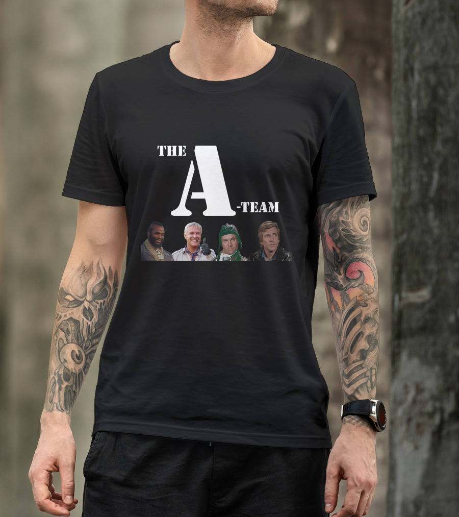 The A-Team TV Characters Iconic Group T-Shirt