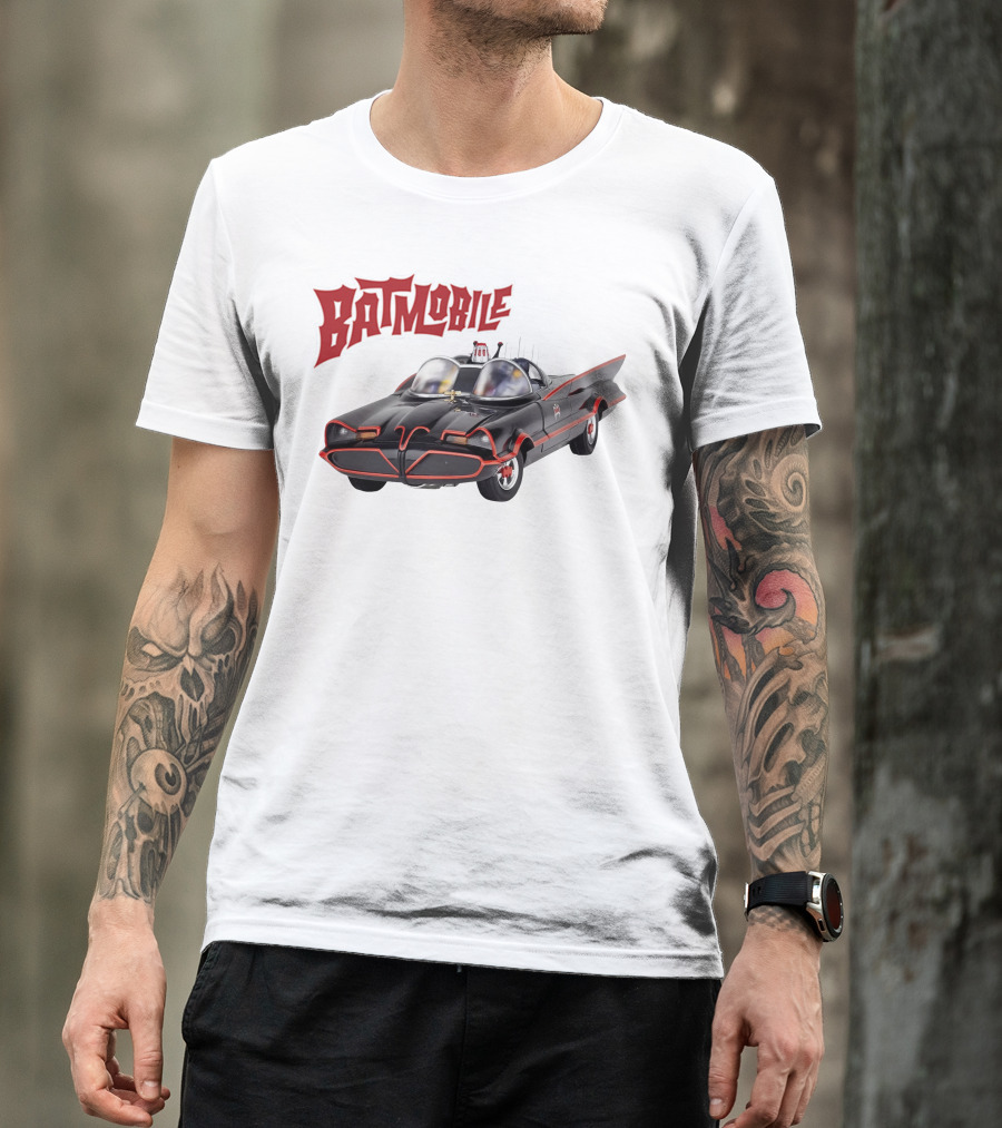 Batmobile Classic 1966 TV Series Car T-Shirt