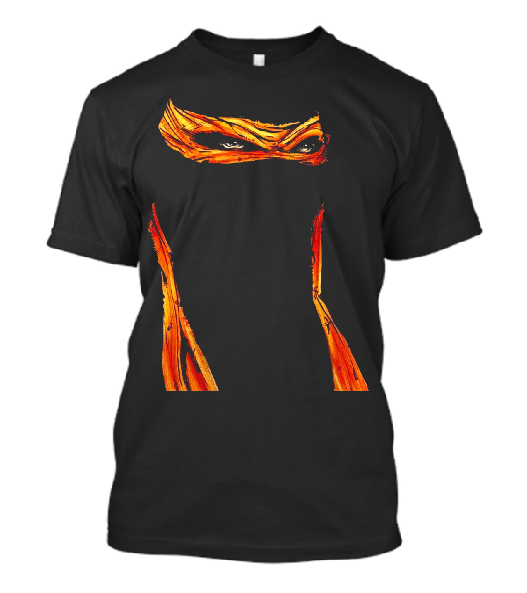 Teenage Mutant Ninja Turtles Michelangelo Mask Eyes T-Shirt