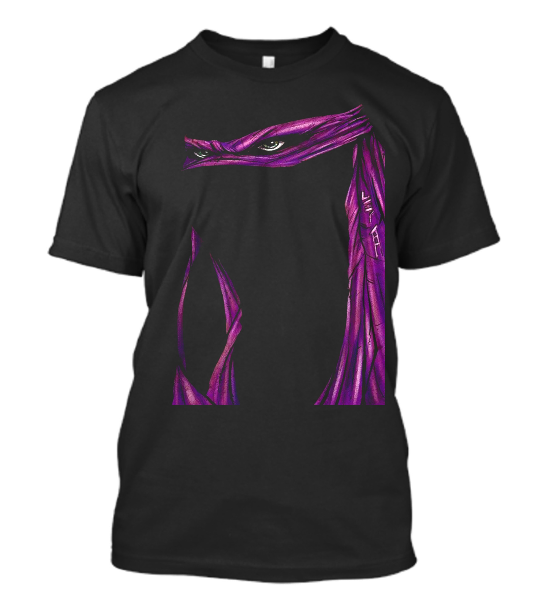 Teenage Mutant Ninja Turtles Donatello Purple Mask Eyes T-Shirt