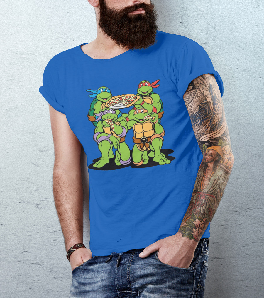 Teenage Mutant Ninja Turtles Pizza T-Shirt