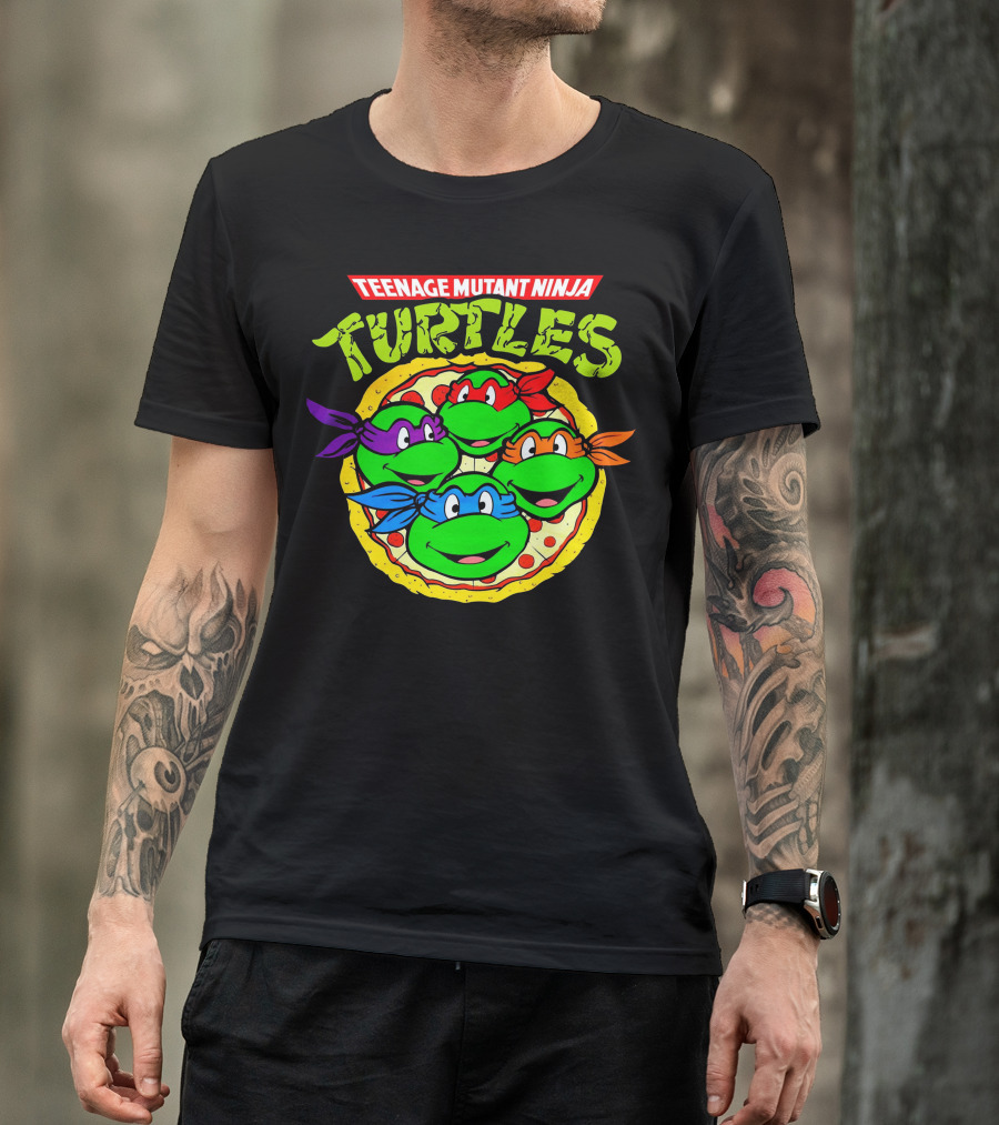 Teenage Mutant Ninja Turtles Pizza Party T-Shirt
