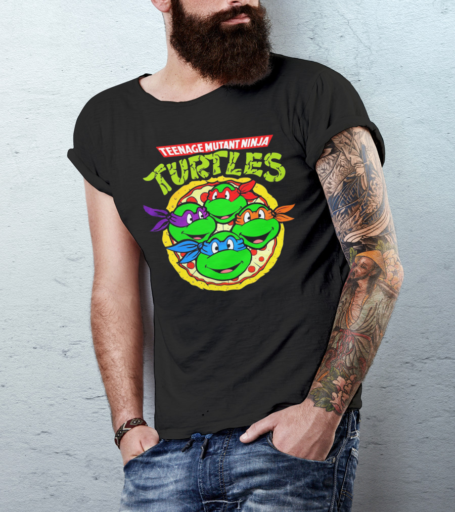 Teenage Mutant Ninja Turtles Pizza Party T-Shirt