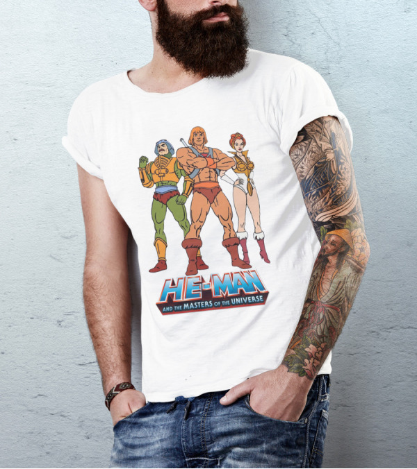 He-Man And The Masters Of The Universe Classic Trio T-Shirt