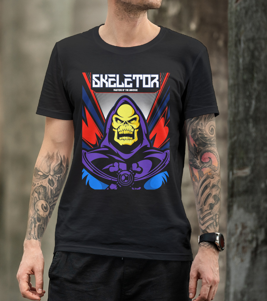 Skeletor Masters Of The Universe Iconic Villain T-Shirt