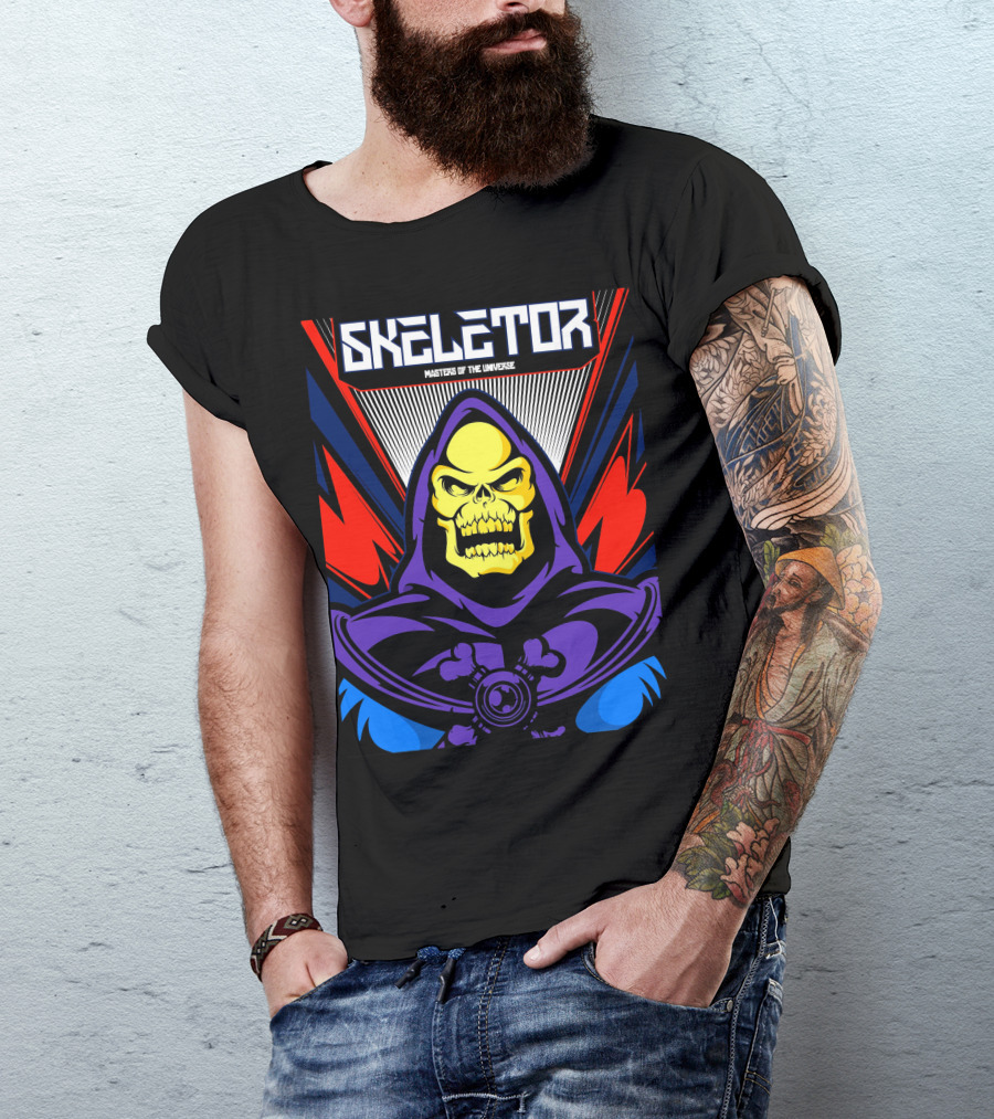 Skeletor Masters Of The Universe Iconic Villain T-Shirt