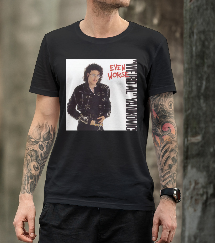 Weird Al Yankovic Even Worse Album Cover T-Shirt
