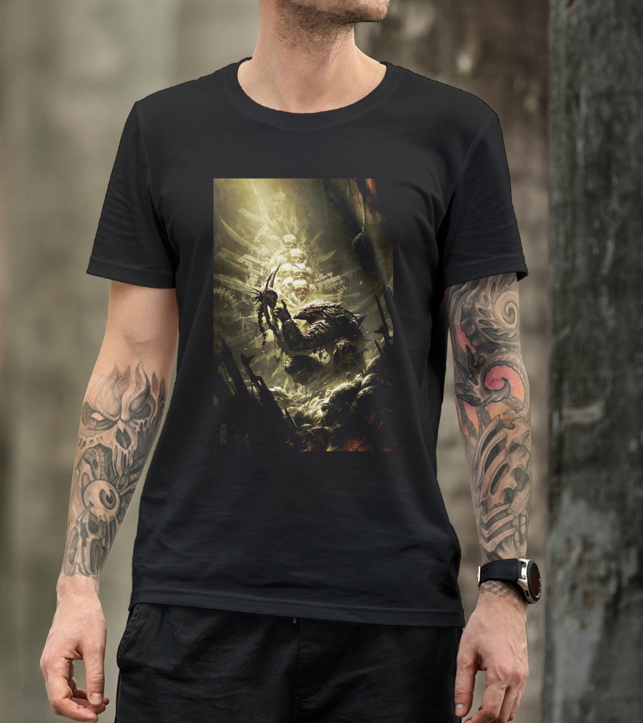 Predator Skull Throne Concept T-Shirt