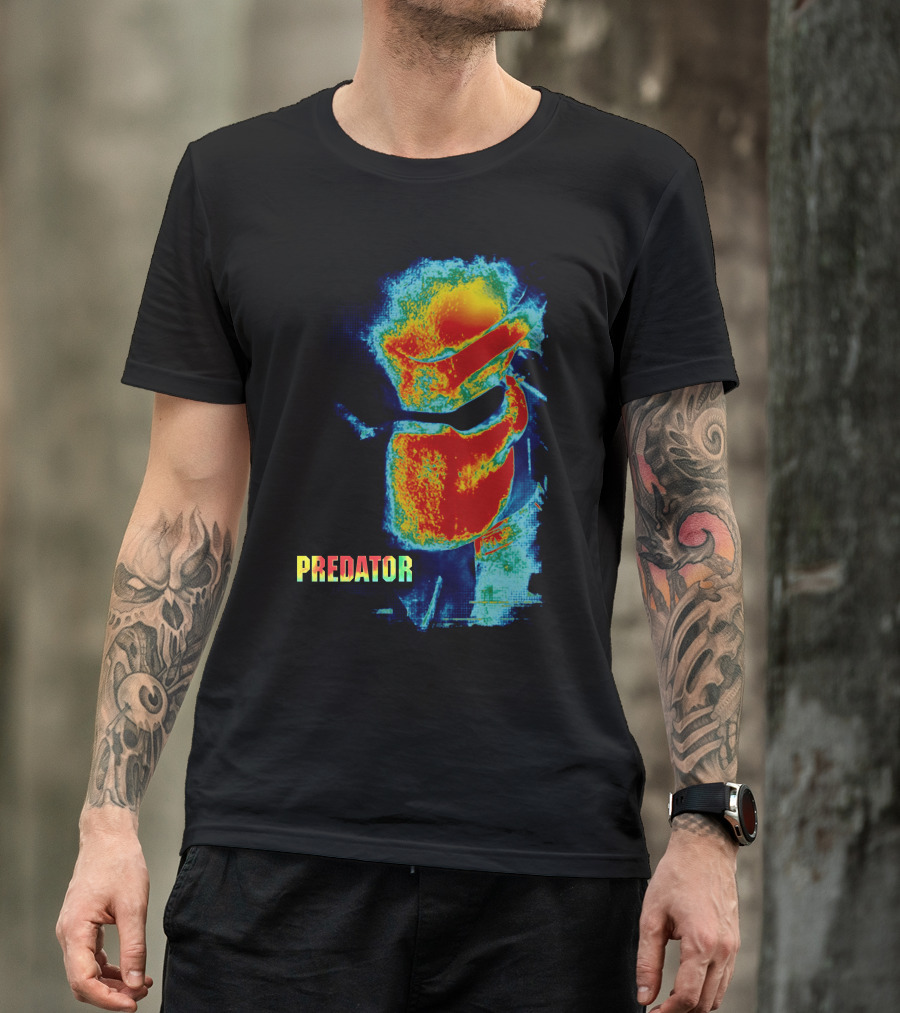 Predator Thermal Vision Heat Signature T-Shirt