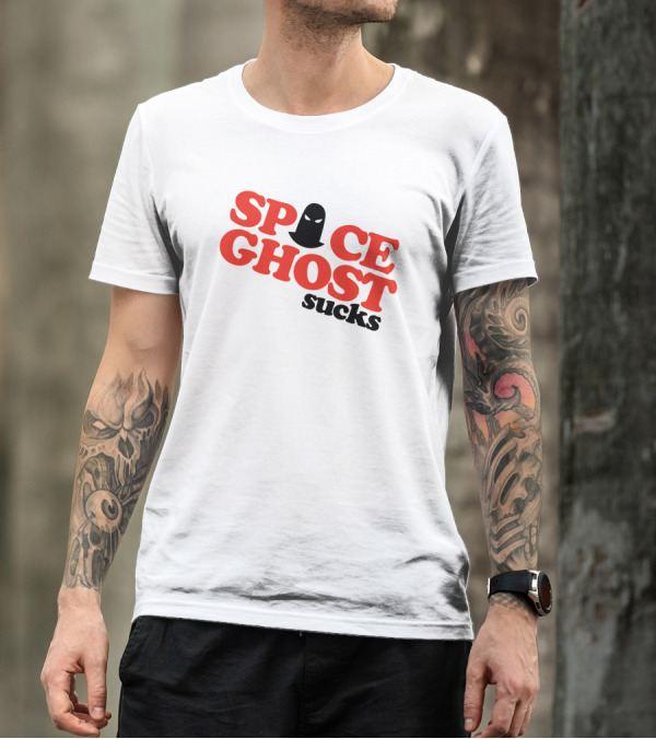 Daylight Curfew X Space Ghost Sucks Head T-Shirt