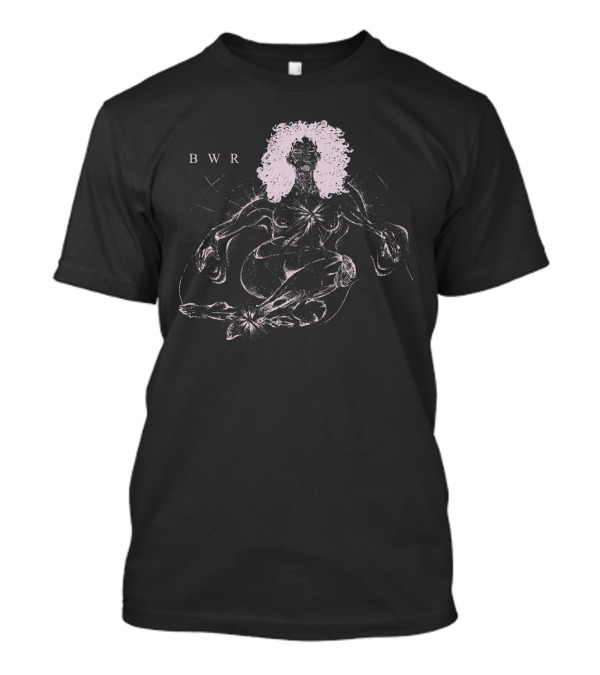 Kehlani Wondering Wandering BWR Mystical Figure With Curly Hair T-Shirt