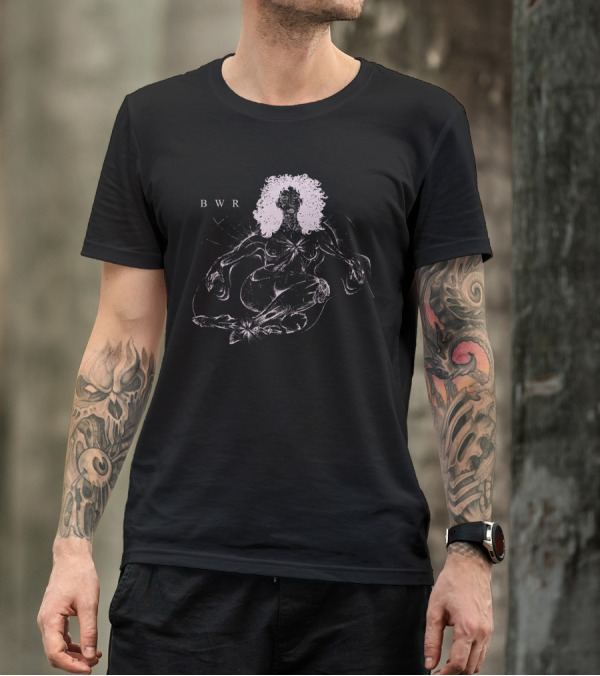 Kehlani Wondering Wandering BWR Mystical Figure With Curly Hair T-Shirt