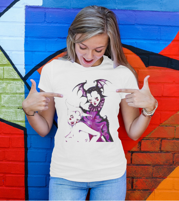 Jazmin Bean Carnage Fantasy Gothic Characters T-Shirt