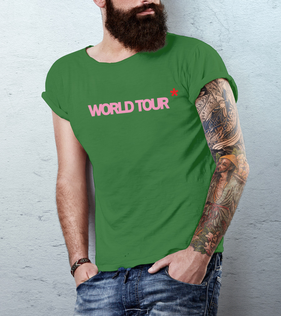 World Tour Justin Bieber Merch T-Shirt