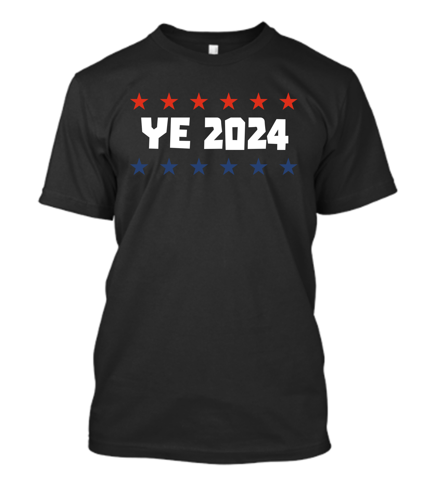 Ye 2024 Red Blue Stars T-Shirt