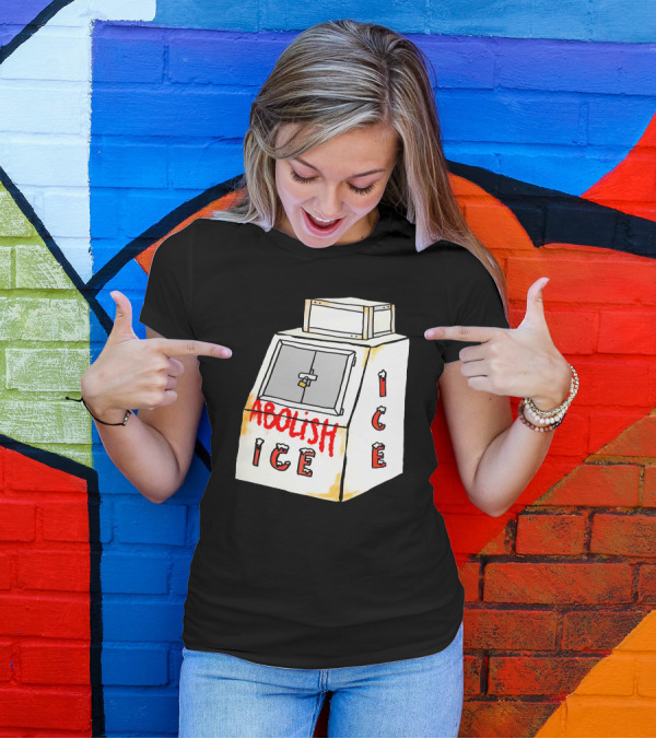 Abolish Ice Aoc Merch Ice Vending Machine T-Shirt