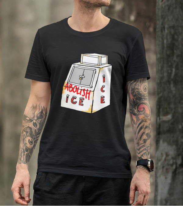Abolish Ice Aoc Merch Ice Vending Machine T-Shirt