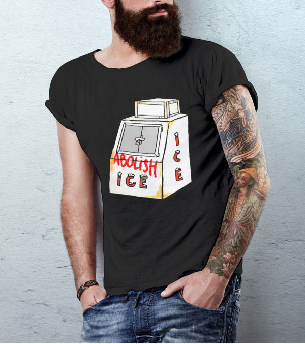 Abolish Ice Aoc Merch Ice Vending Machine T-Shirt
