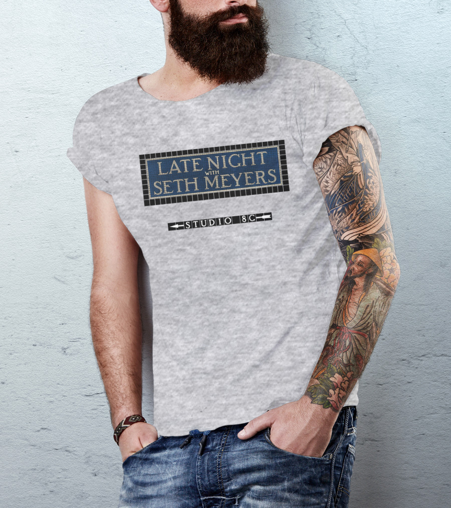 Late Night With Seth Meyers Studio 8G Subway T-Shirt