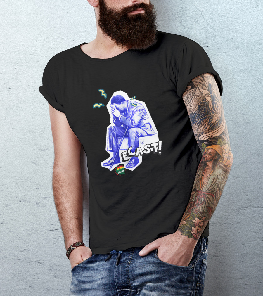 Enil Ecast Ghana Sitting Figure T-Shirt