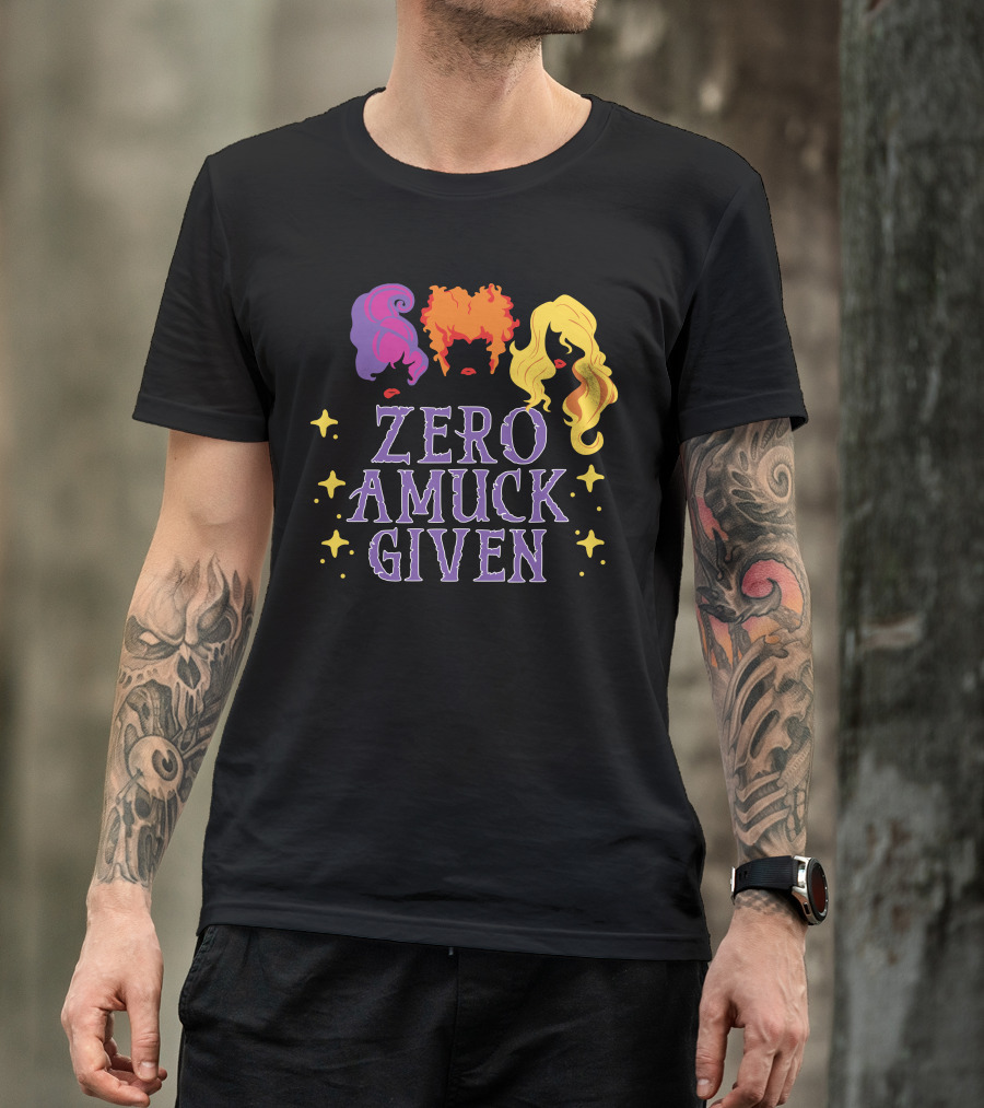 Zero Amuck Given Witch Sisters Halloween T-Shirt