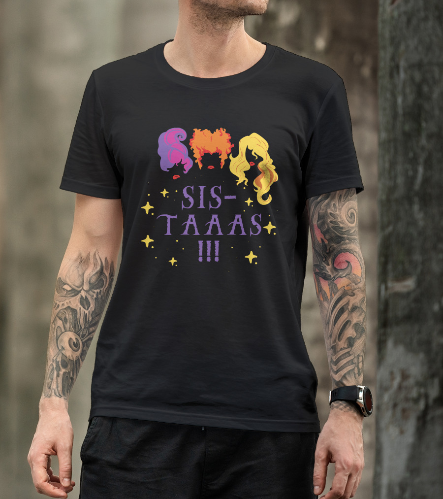 Sis Taaas Magic Hair Trio With Stars T-Shirt