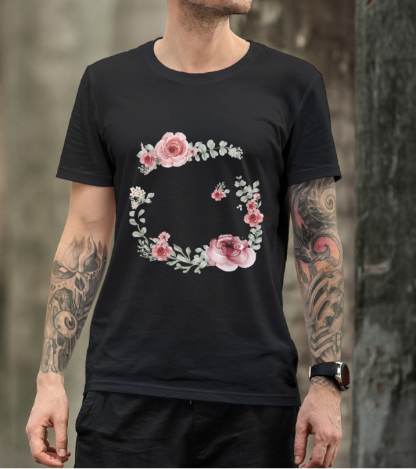 In Everything Give Thanks Floral T-Shirt