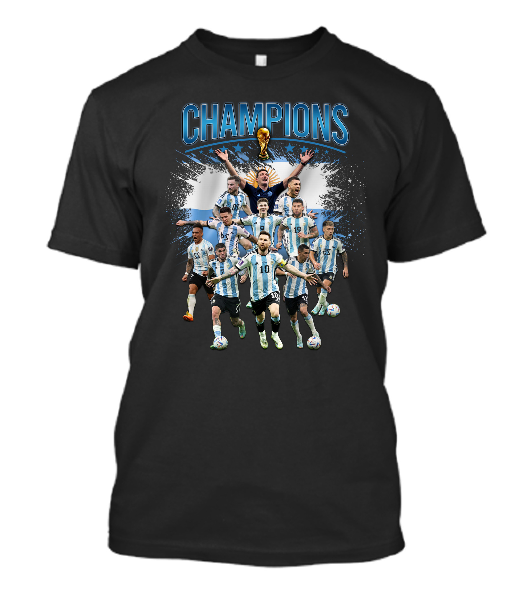 Champions Argentina World Cup Victory T-Shirt
