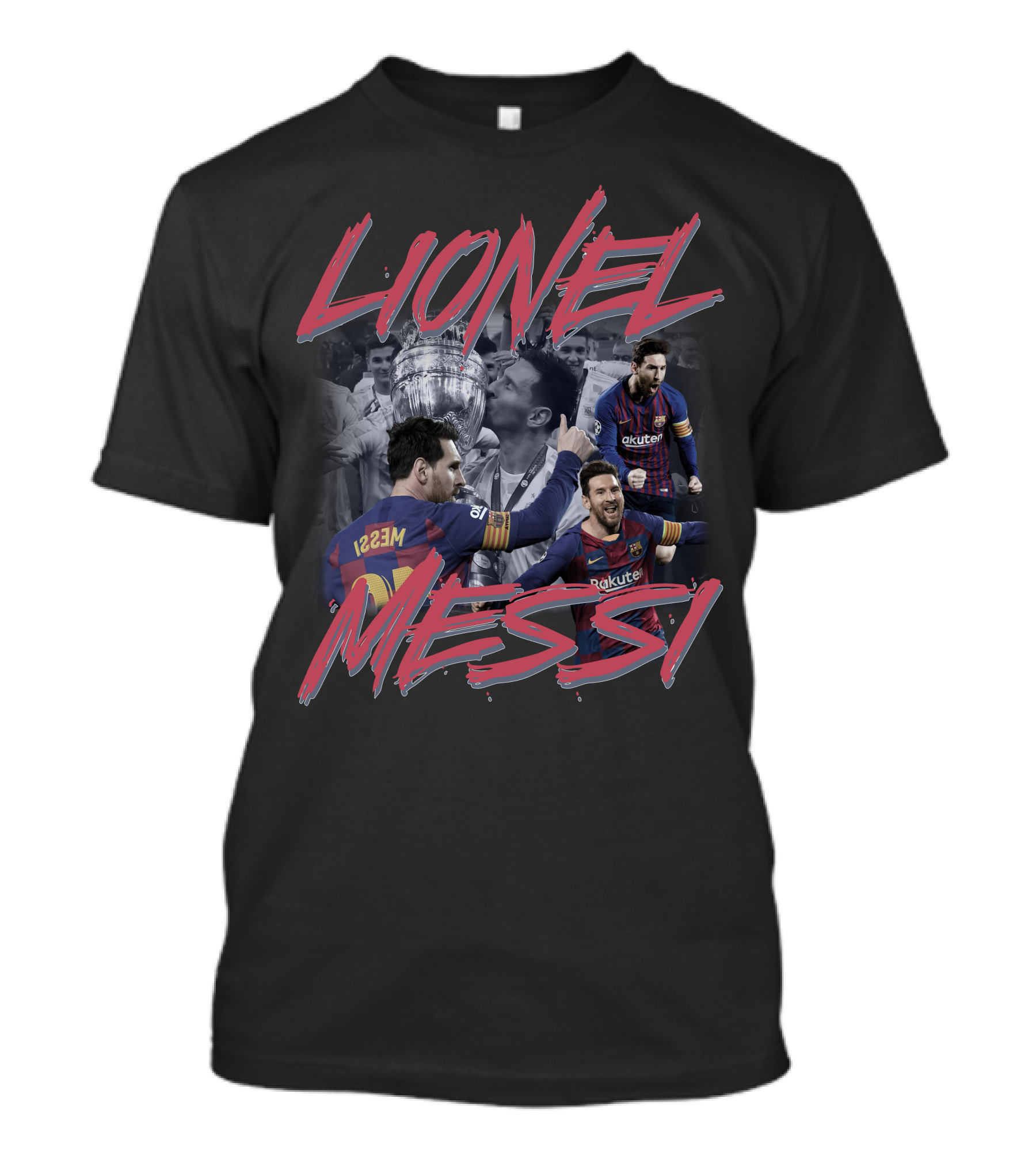 Lionel Messi Barcelona Victory Moments T-Shirt