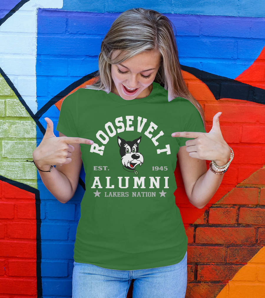 Roosevelt Alumni Lakers Nation Est. 1945 T-Shirt