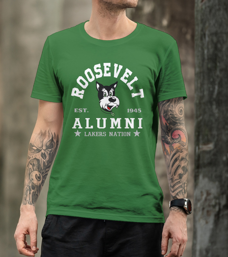 Roosevelt Alumni Lakers Nation Est. 1945 T-Shirt