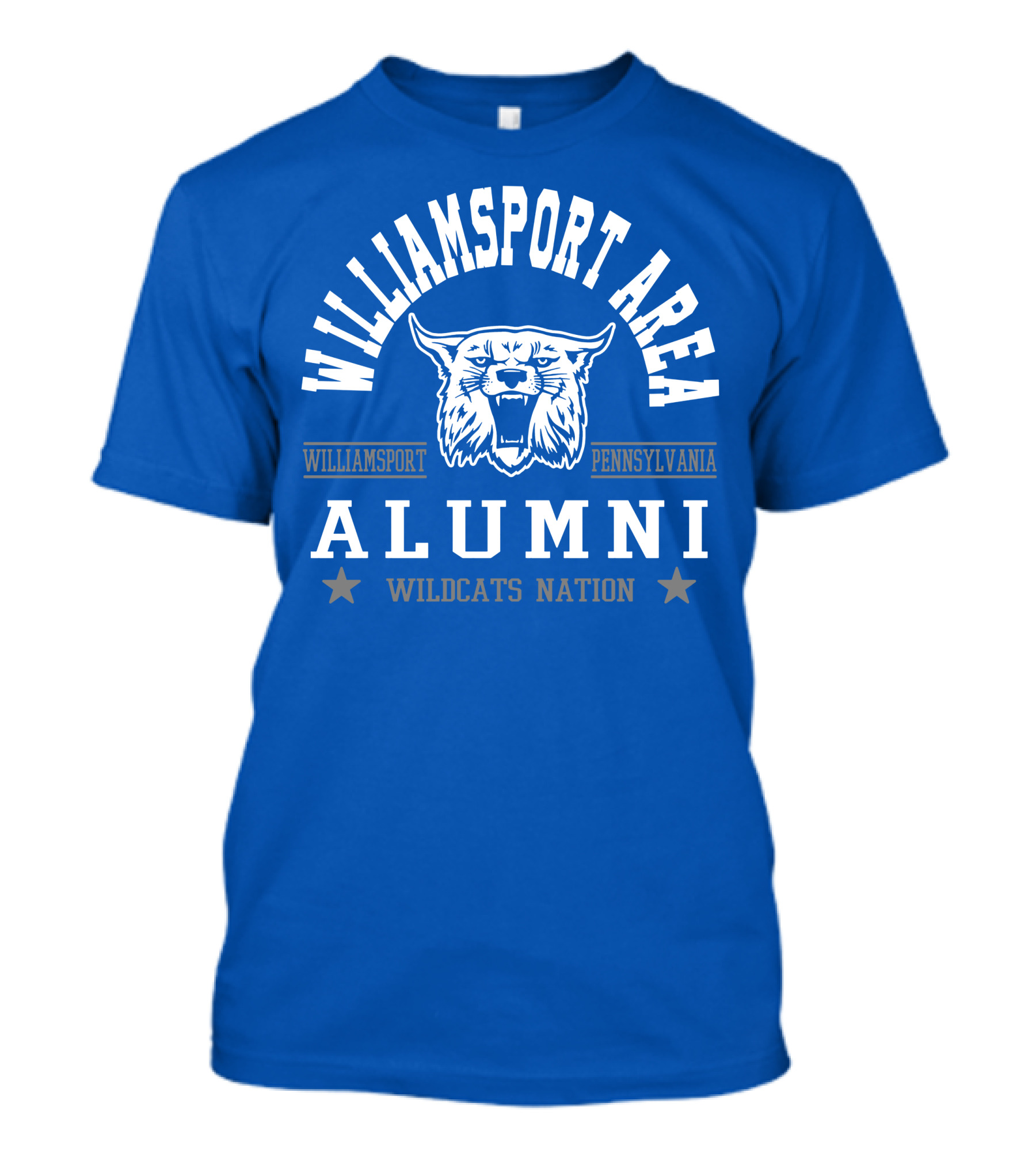 Williamsport Area Wildcats Pennsylvania Alumni Nation T-Shirt