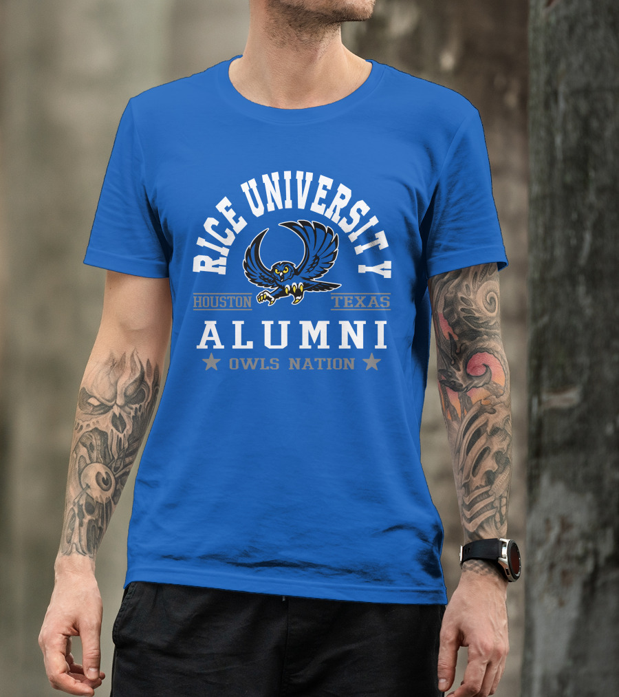 Rice University Alumni Owls Nation Houston Texas T-Shirt