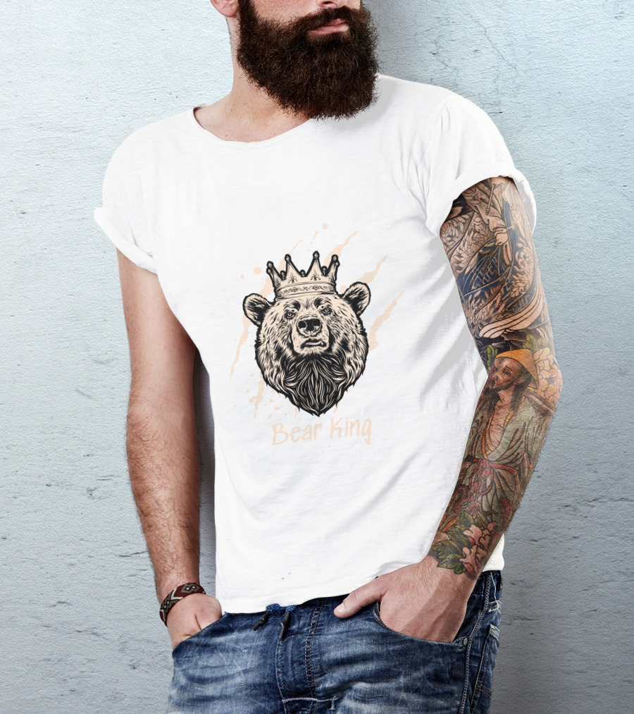 Bear King Crowned Majesty T-Shirt