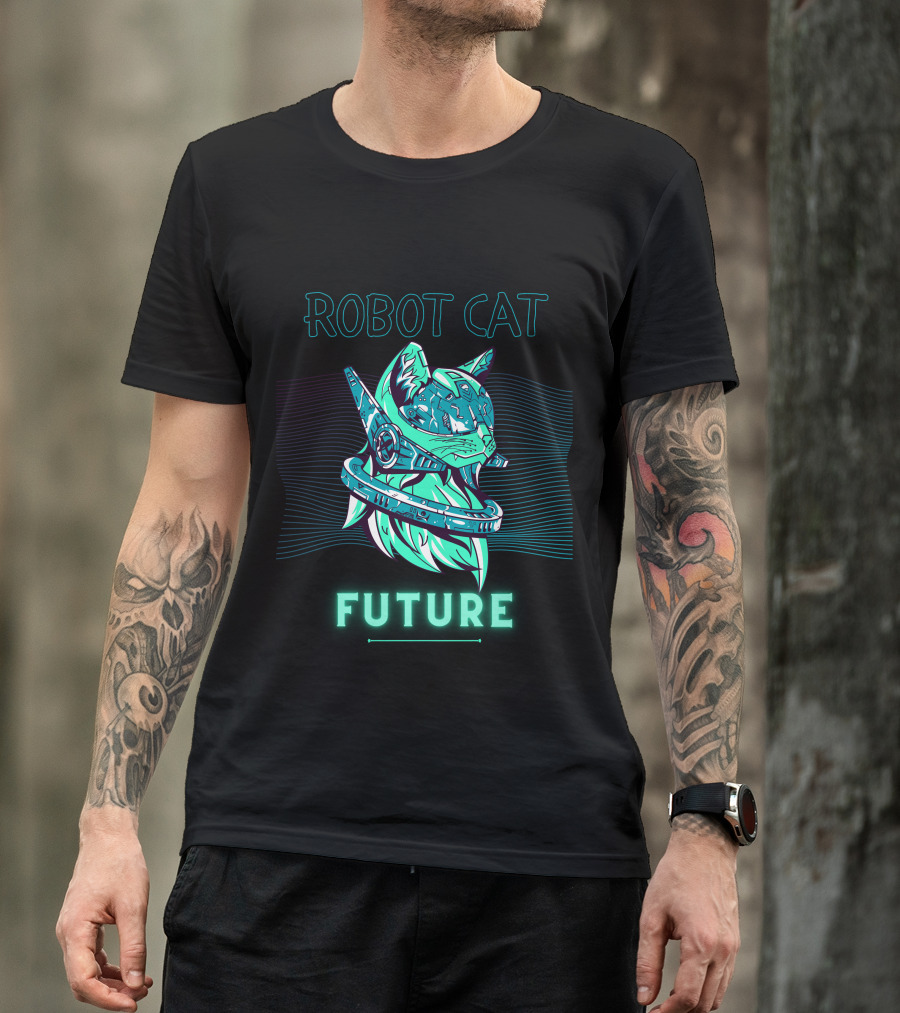 ROBOT CAT FUTURE T-Shirt