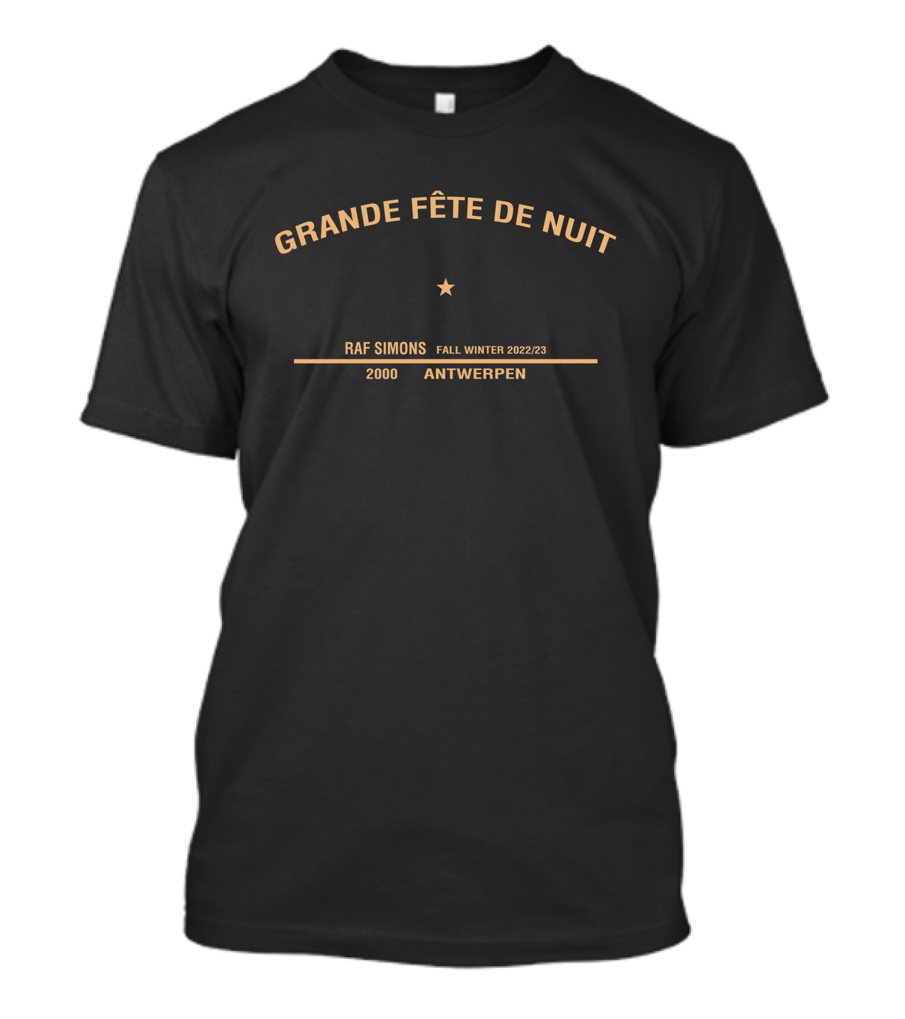 Grande Fête De Nuit Raf Simons Fall Winter 2022/23 2000 Antwerpen T-Shirt