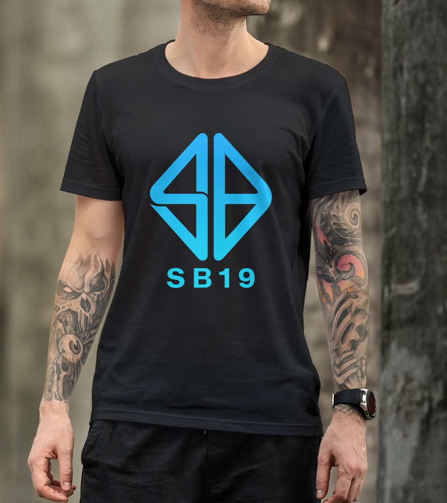 SB SB19 Logo Blue Diamond T-Shirt