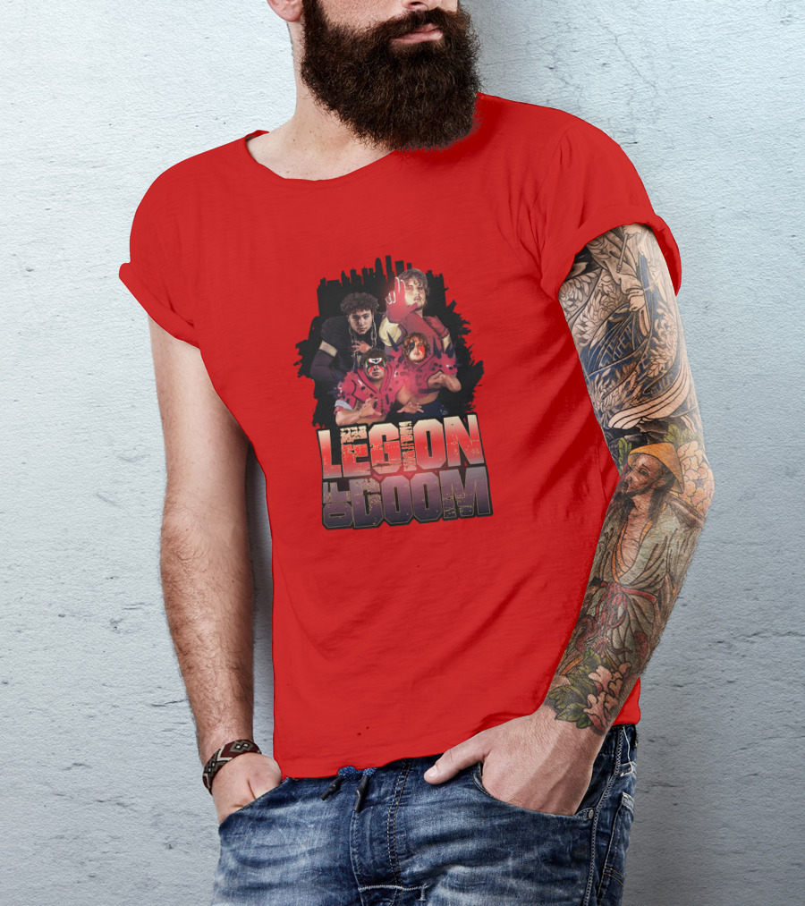 Legion Of Doom Seattle Football Themed Design City T-Shirt