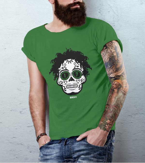 Garrett Wilson Sugar Skull 17 T-Shirt