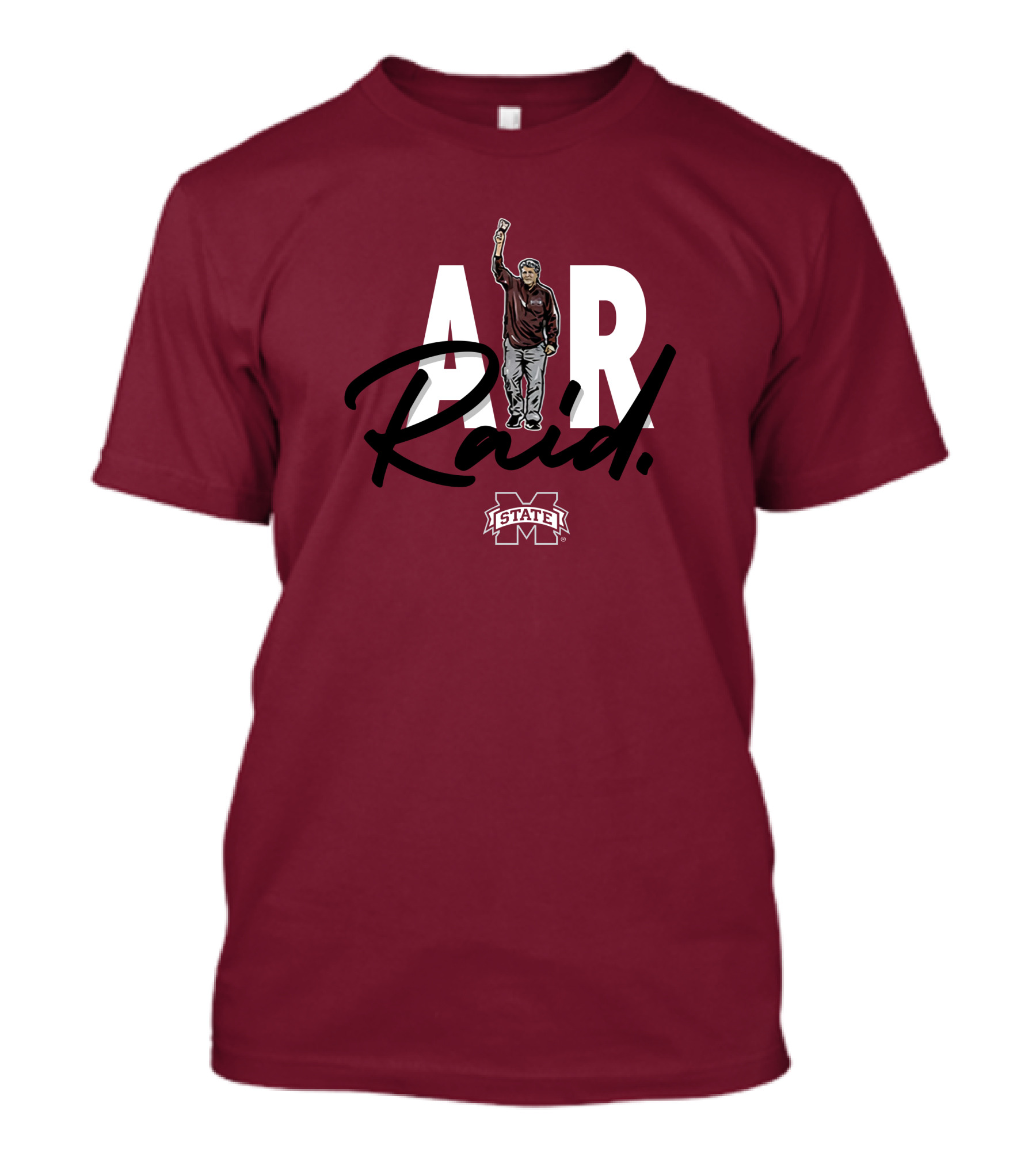 Mike Leach MSU Air Raid Football T-Shirt