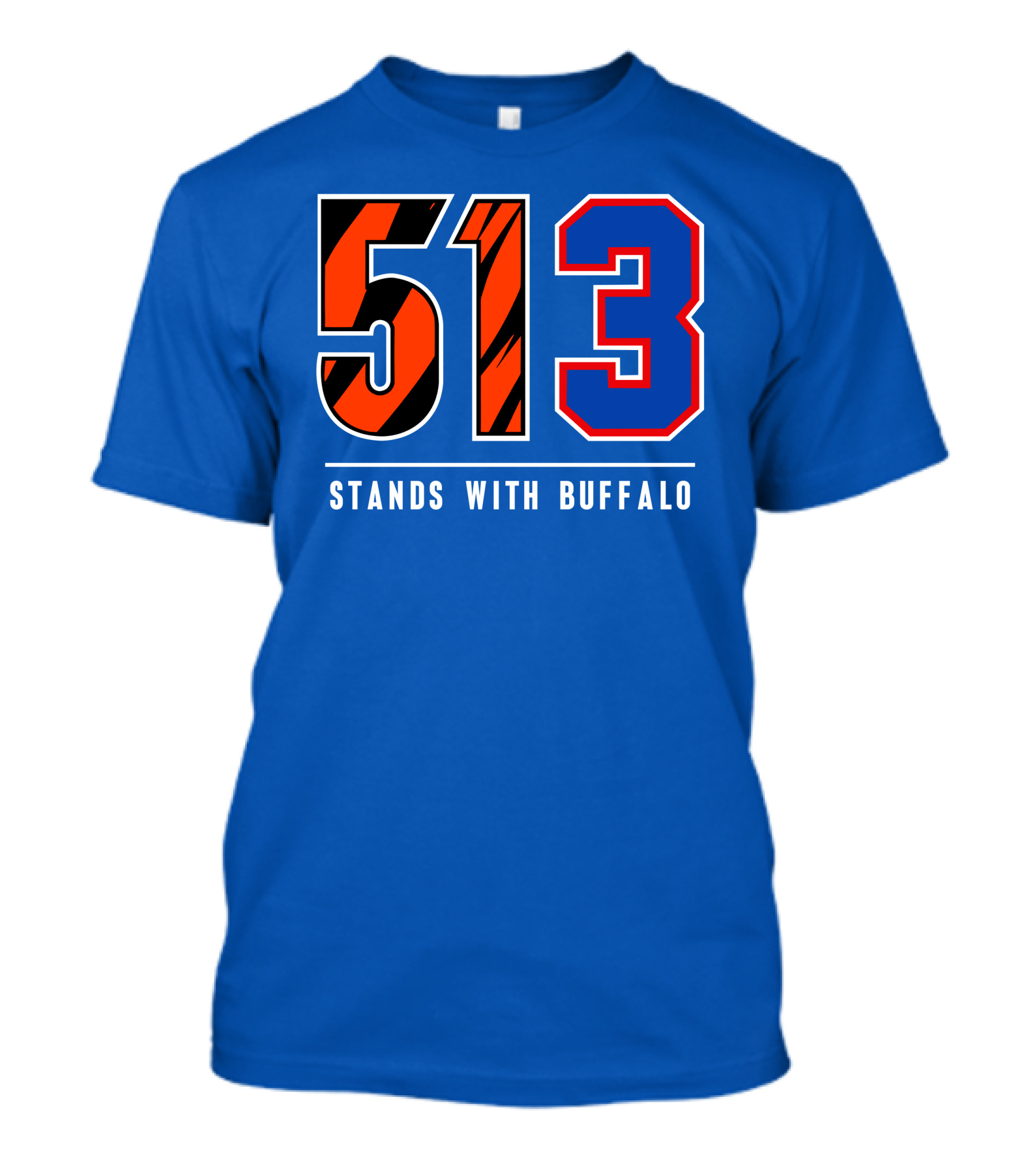 513 Cincinnati Stands With Buffalo 3 New T-Shirt