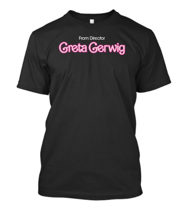 From Director Greta Gerwig In Iconic Barbie T-Shirt