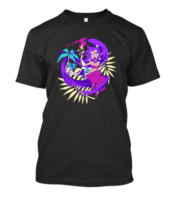 Shantae Tropical Trickster Palm Magic Fusion T-Shirt