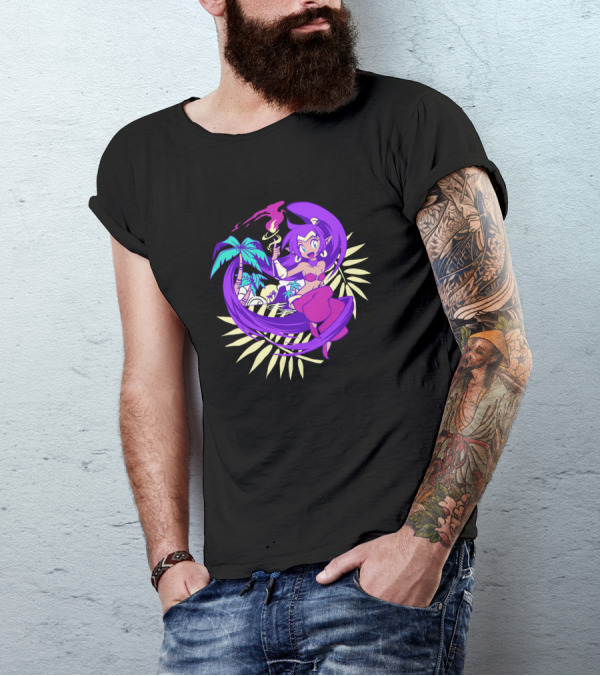 Shantae Tropical Trickster Palm Magic Fusion T-Shirt