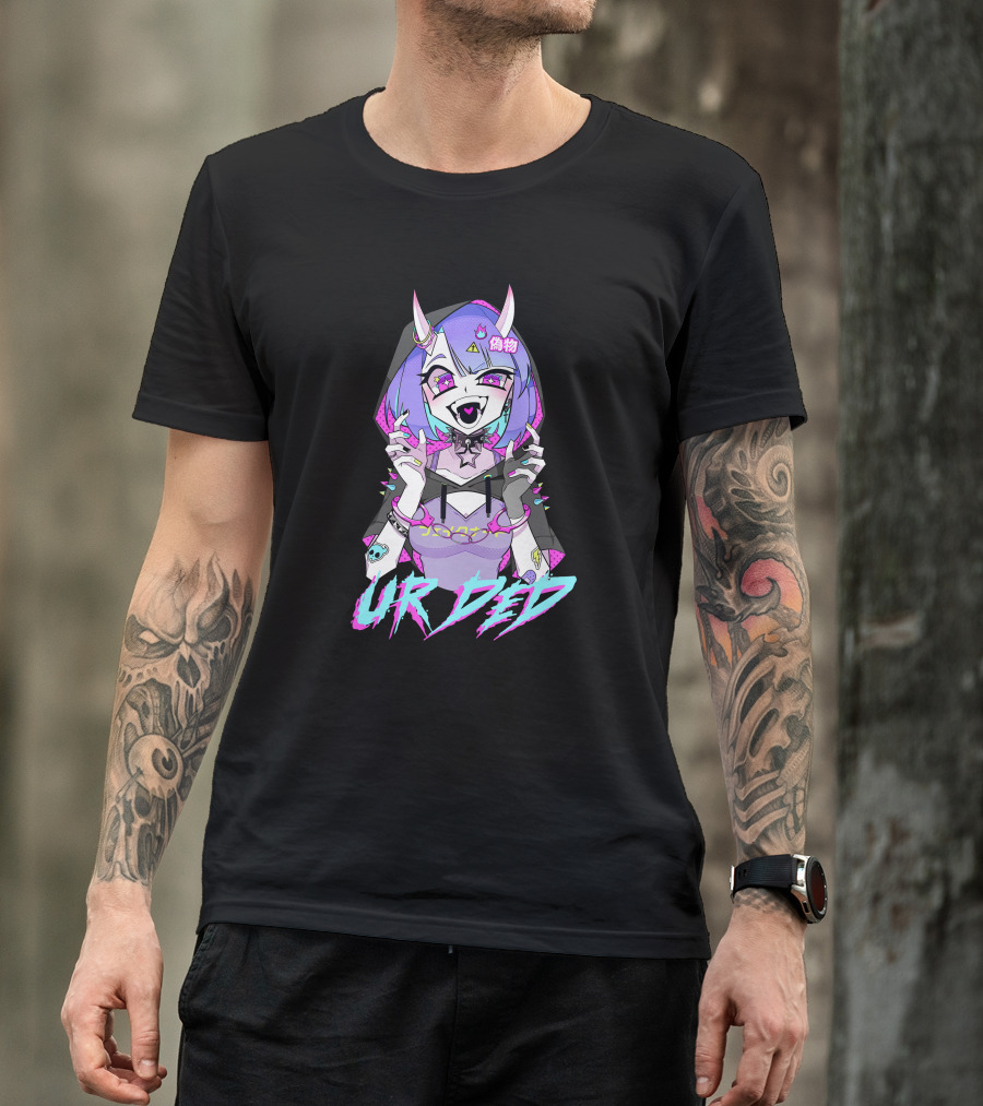 UR DED Kawaii Demon Anime Aesthetic T-Shirt