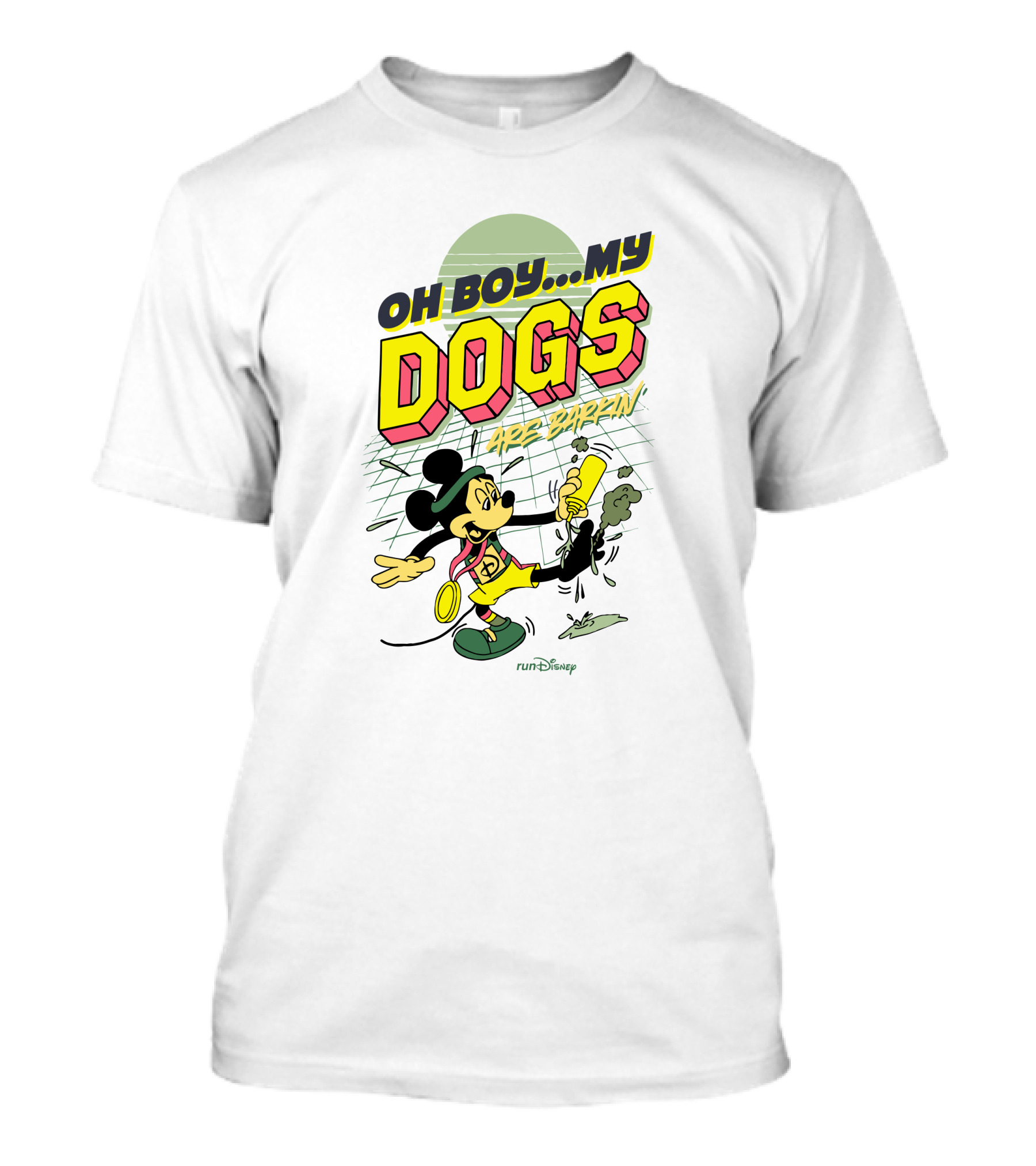 Oh Boy My Dogs Are Barkin RunDisney T-Shirt