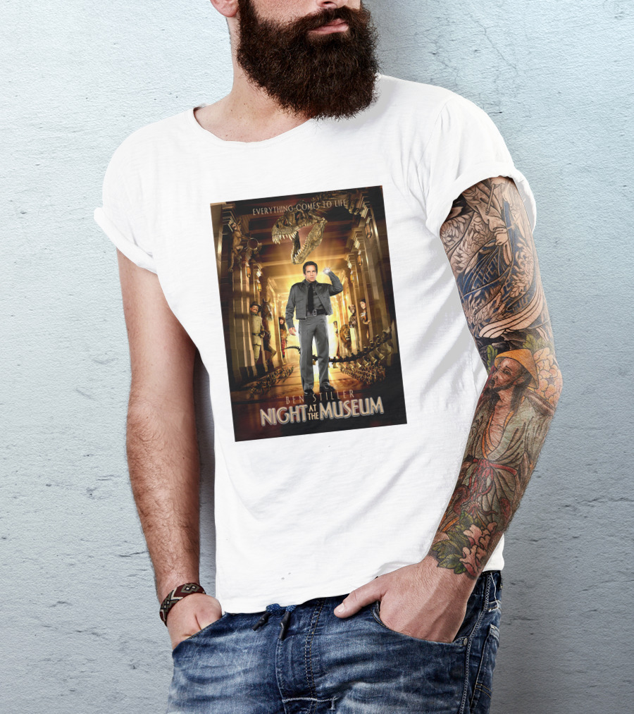 Night At The Museum Everything Comes To Life Ben Stiller T-Shirt